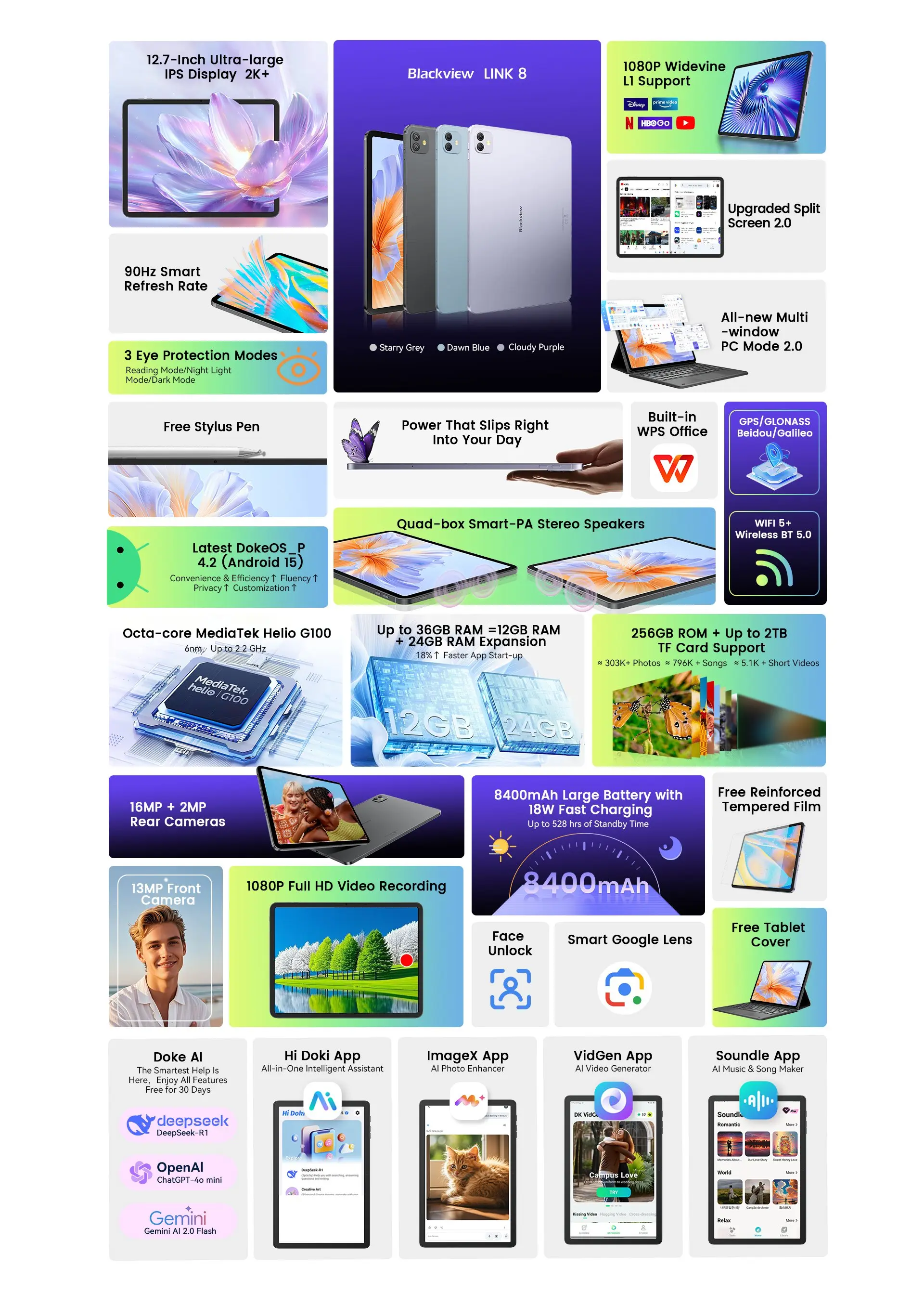 Blackview Link 8 Desc 2 Price in Nepal