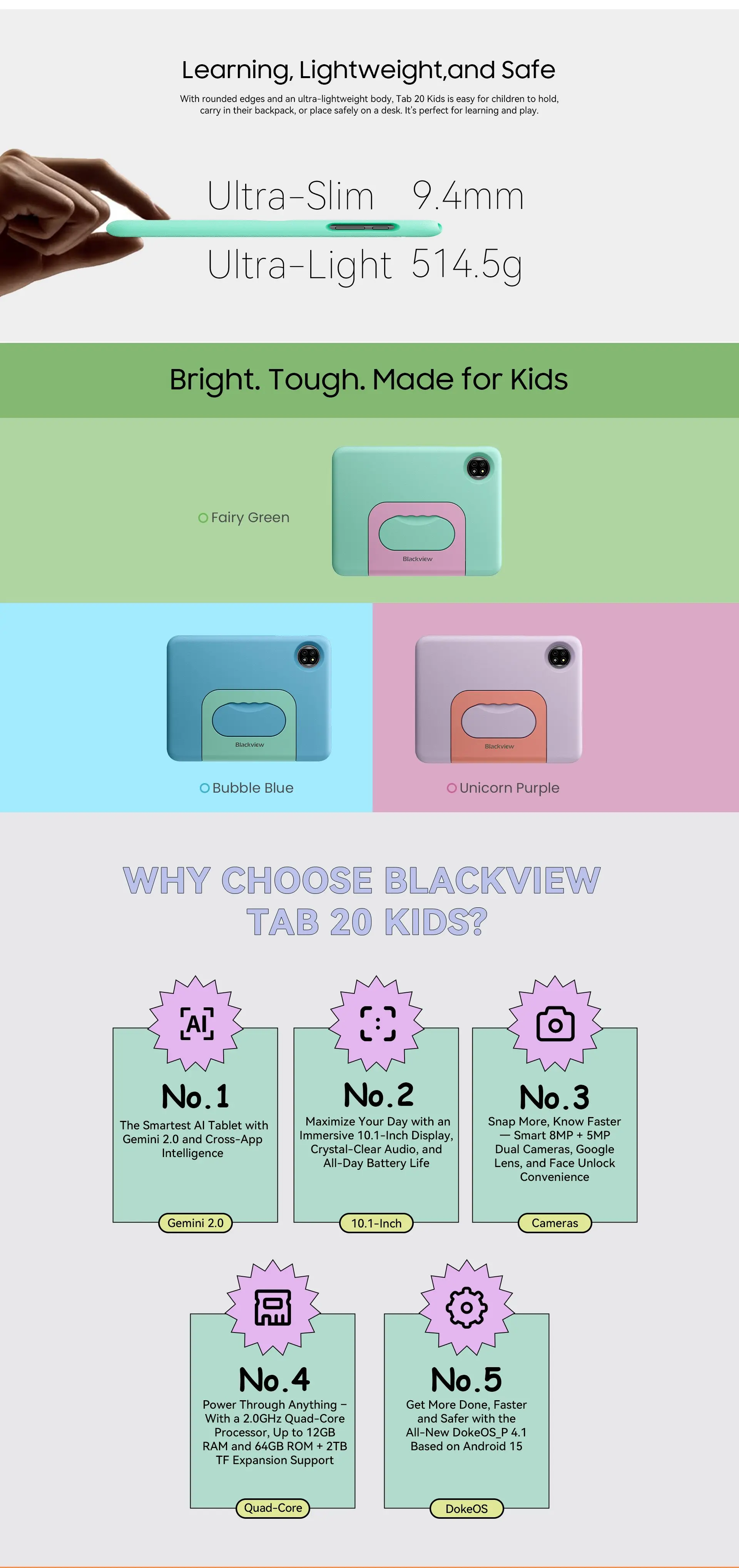 Blackview Tab 20 Kids Desc 2 Price in Nepal