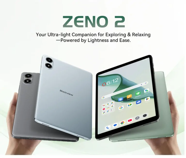 Blackview Zeno 2 portable 8.68-inch tablet in Midnight Black